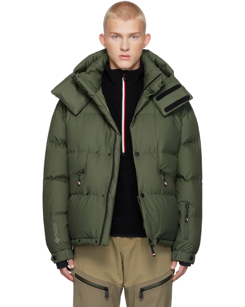 Moncler Green Coraia Down Jacket 83n