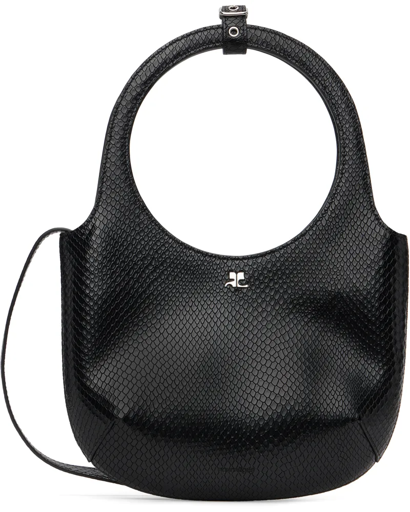 Courrèges Black Holy Viper Bag 9999