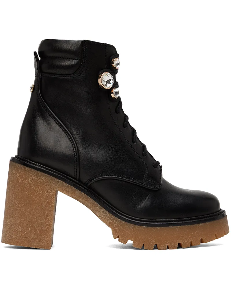 Sophia Webster Black Zadie Ankle Boot Black