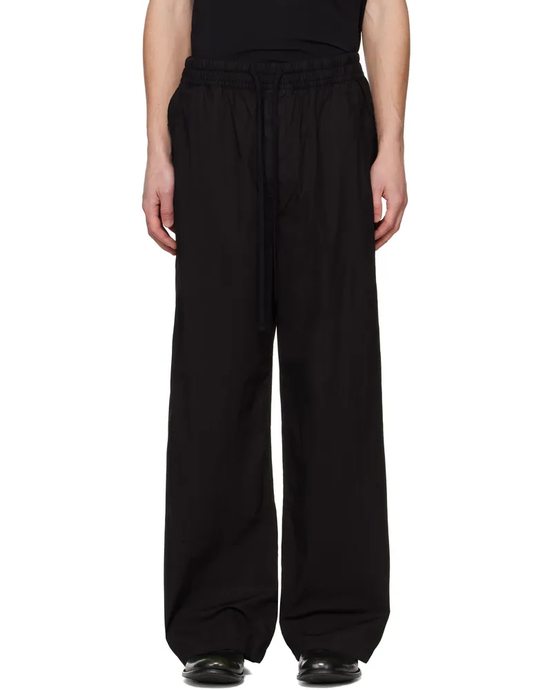 THOM KROM Black P 9 Trousers Black