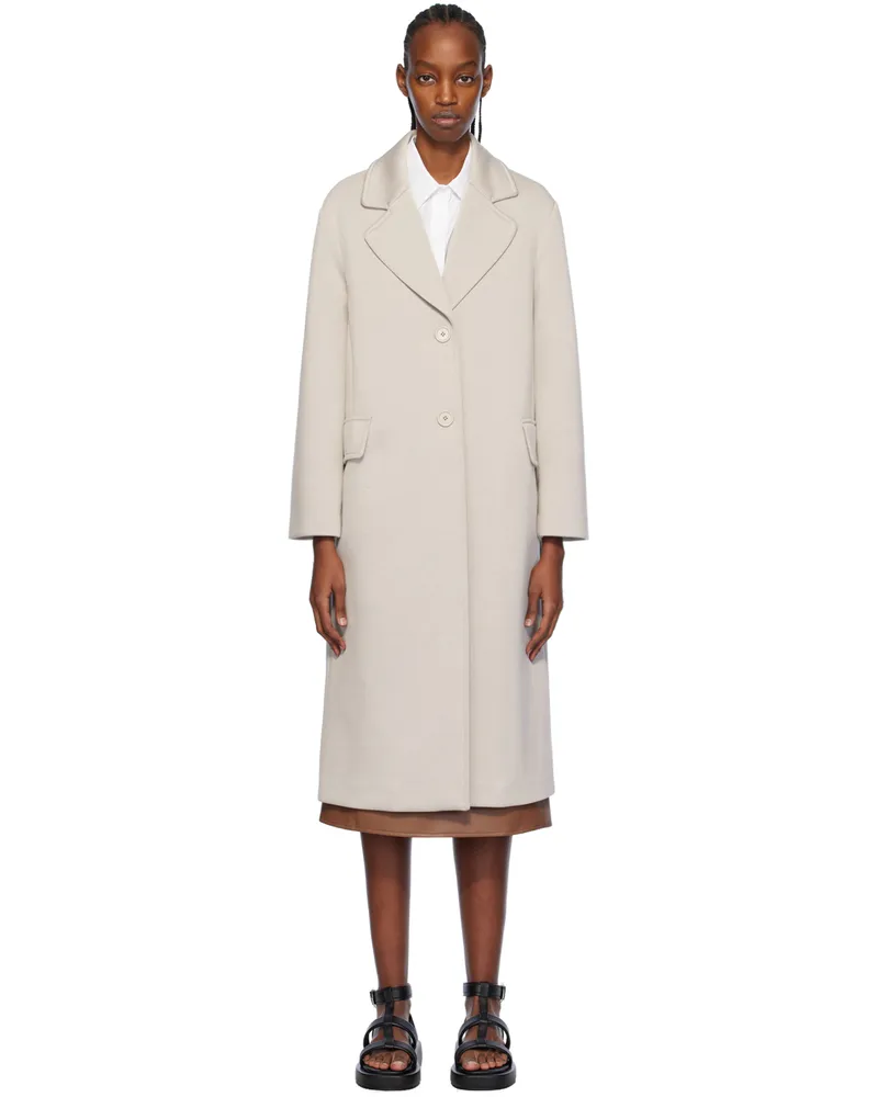 Max Mara Gray Radice Coat 001