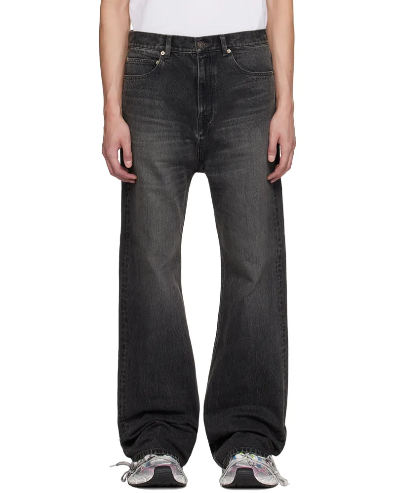 Balenciaga Black Flared Jeans 1205