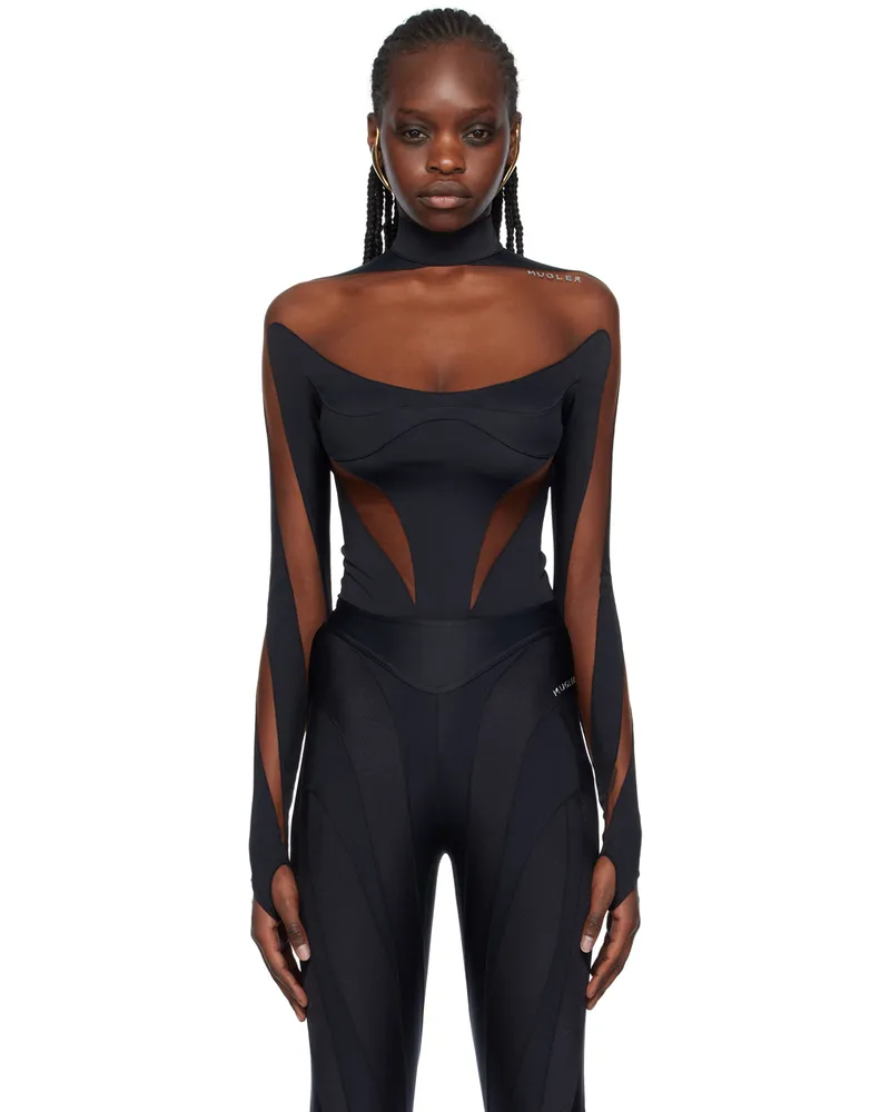Thierry Mugler Black Illusion Bodysuit 19992