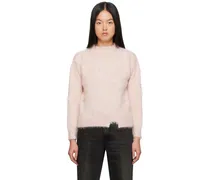 Pink Deconstructed Sweater