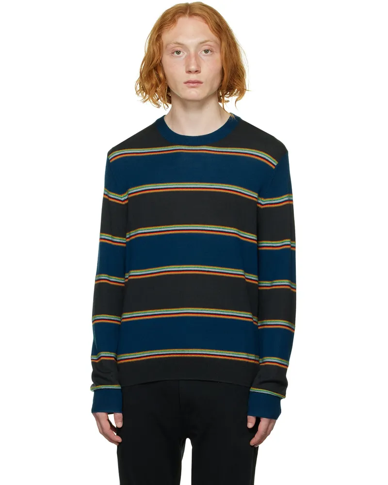 Paul Smith Navy Stripe Sweater 46