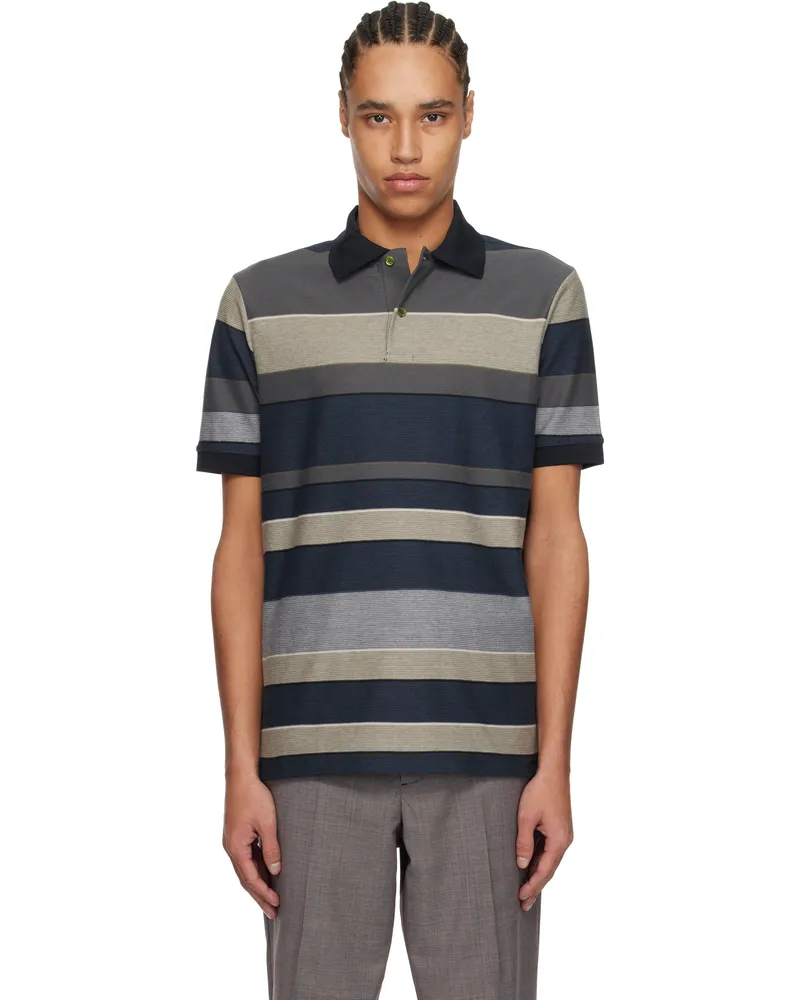 Paul Smith Multicolor Cotton Stripe Polo 34