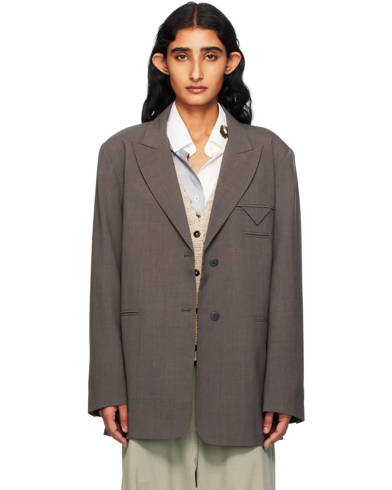 CORDERA Brown Tailored Blazer Deep