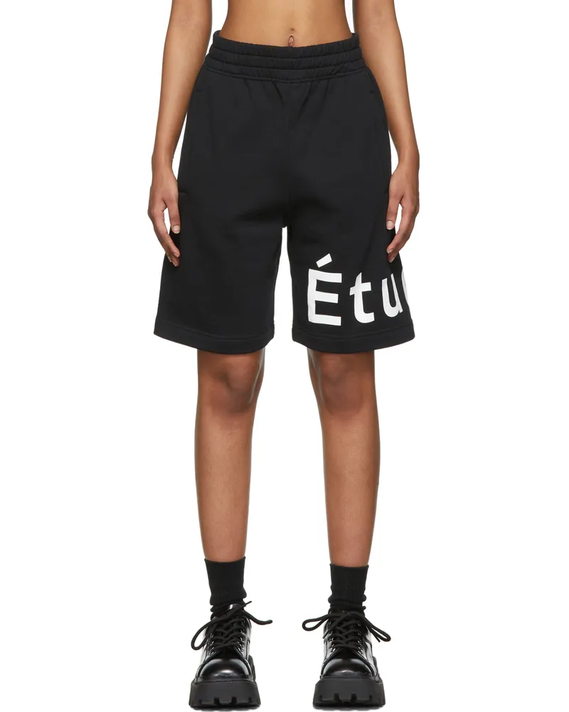 Études Studio Black Tempera Shorts Black