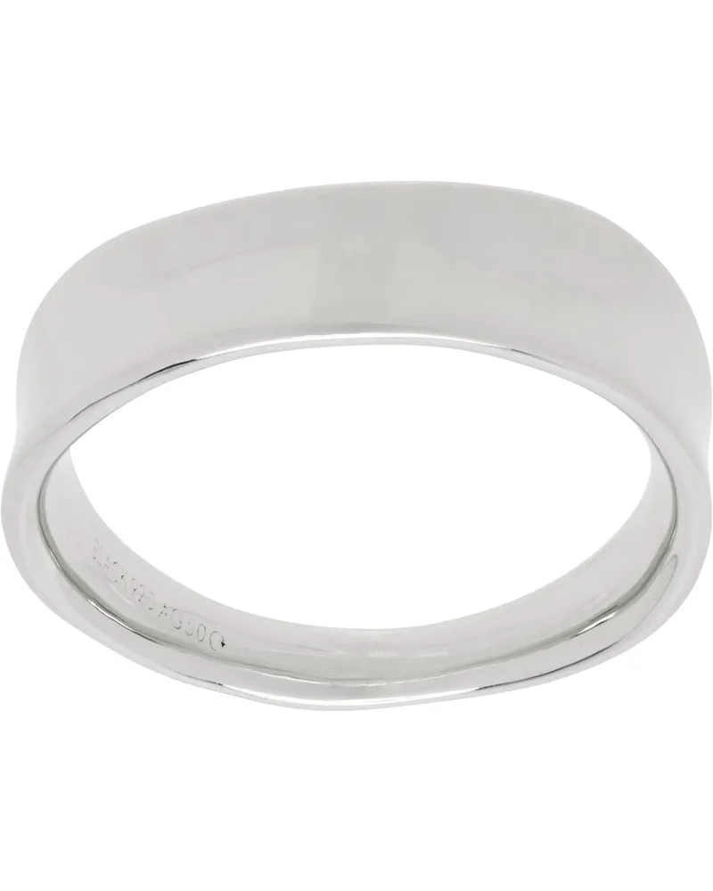 Maria Black Silver Noon Ring Silver