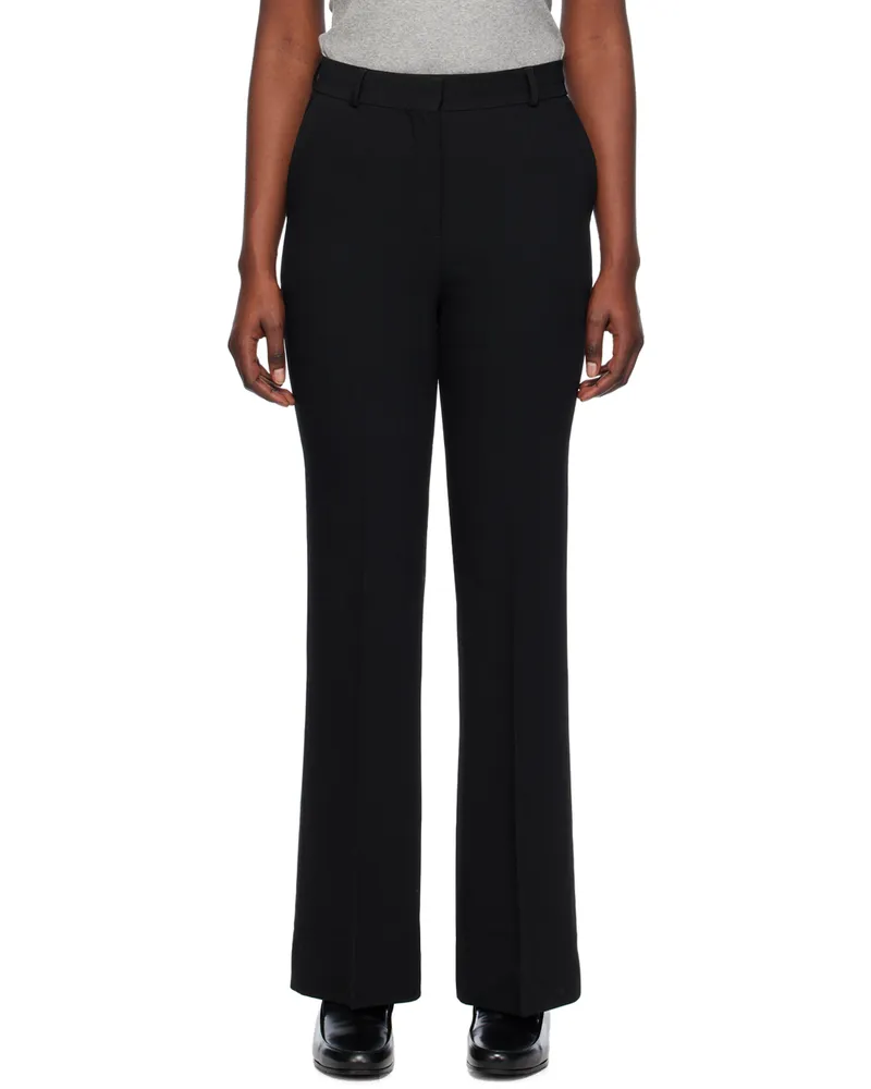 Totême Black Evening Trousers 001