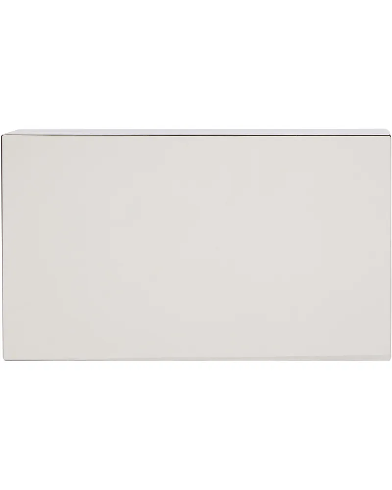 Totême Silver Metal Clutch Silver