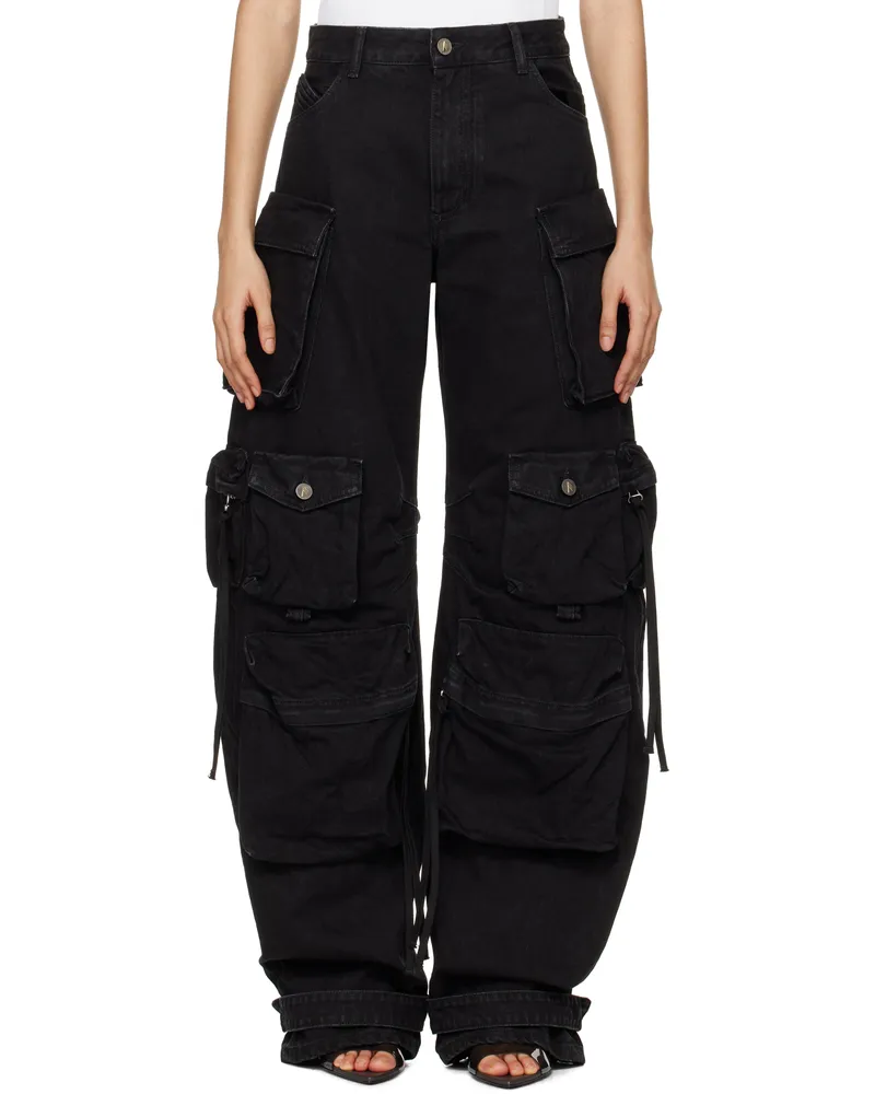 ATTICO Black Fern Jeans 100