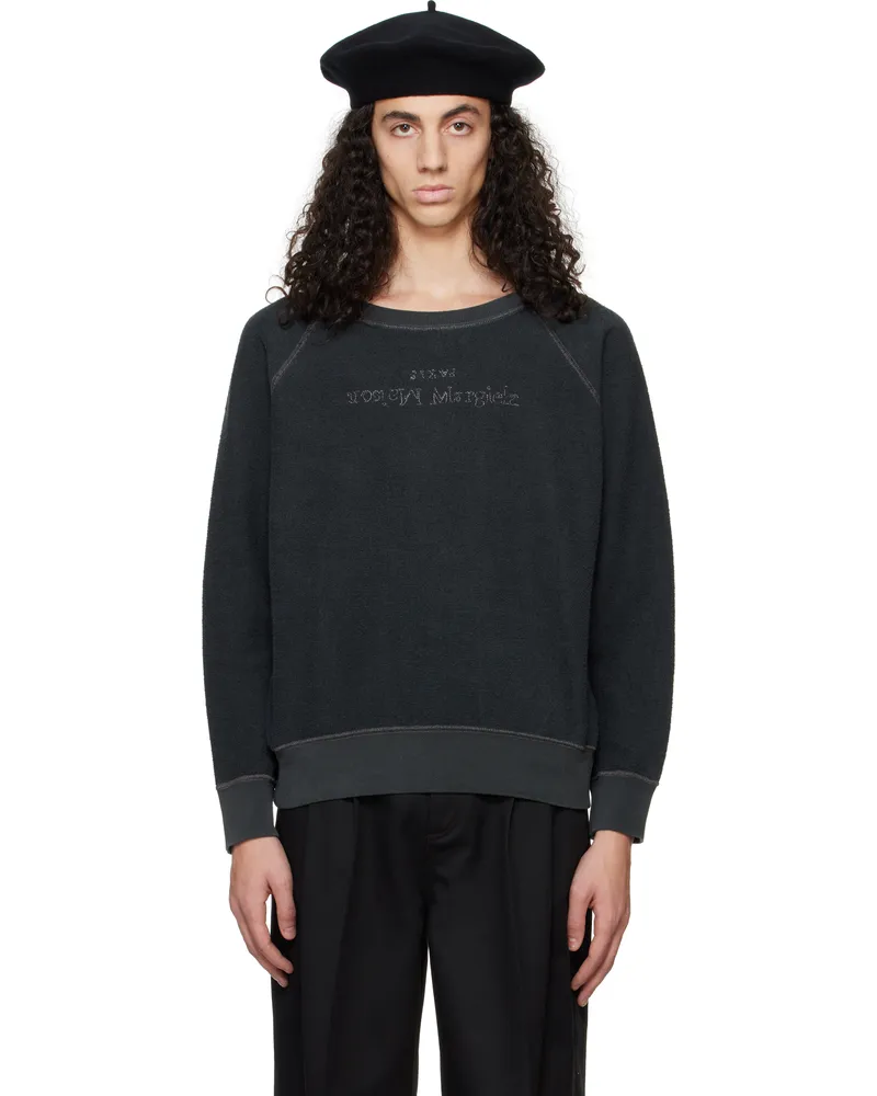 Maison Margiela Gray Cotton Sweatshirt 969