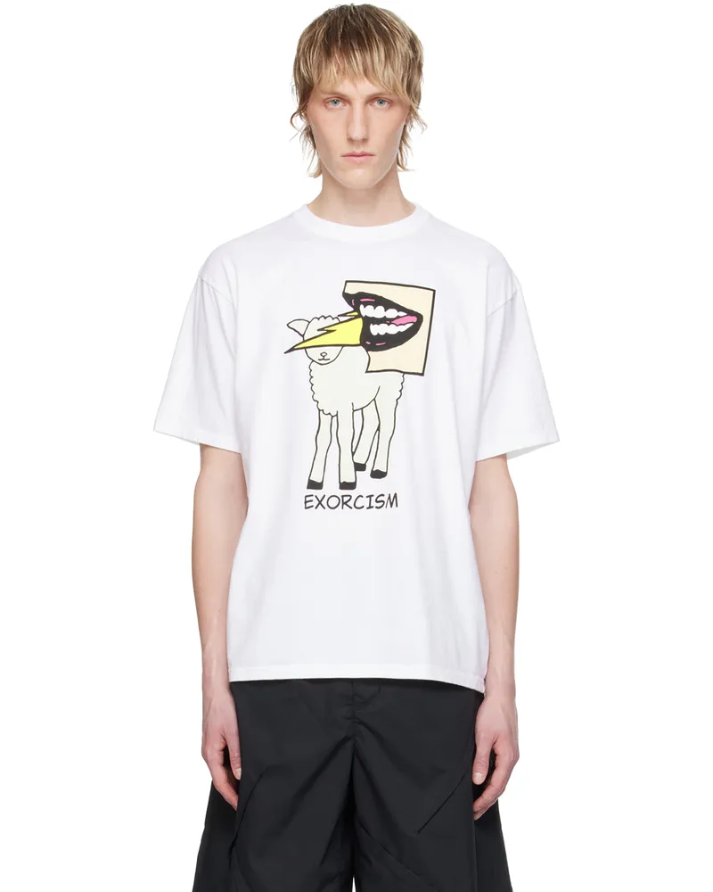 Undercover White Graphic T-Shirt White