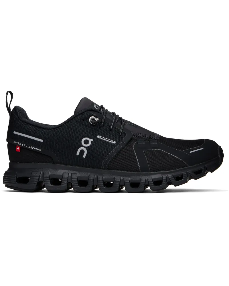 ON Black Cloud 6 WP Sneakers Black