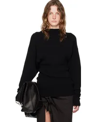 Rick Owens Black Porterville Dafne Turtleneck Black