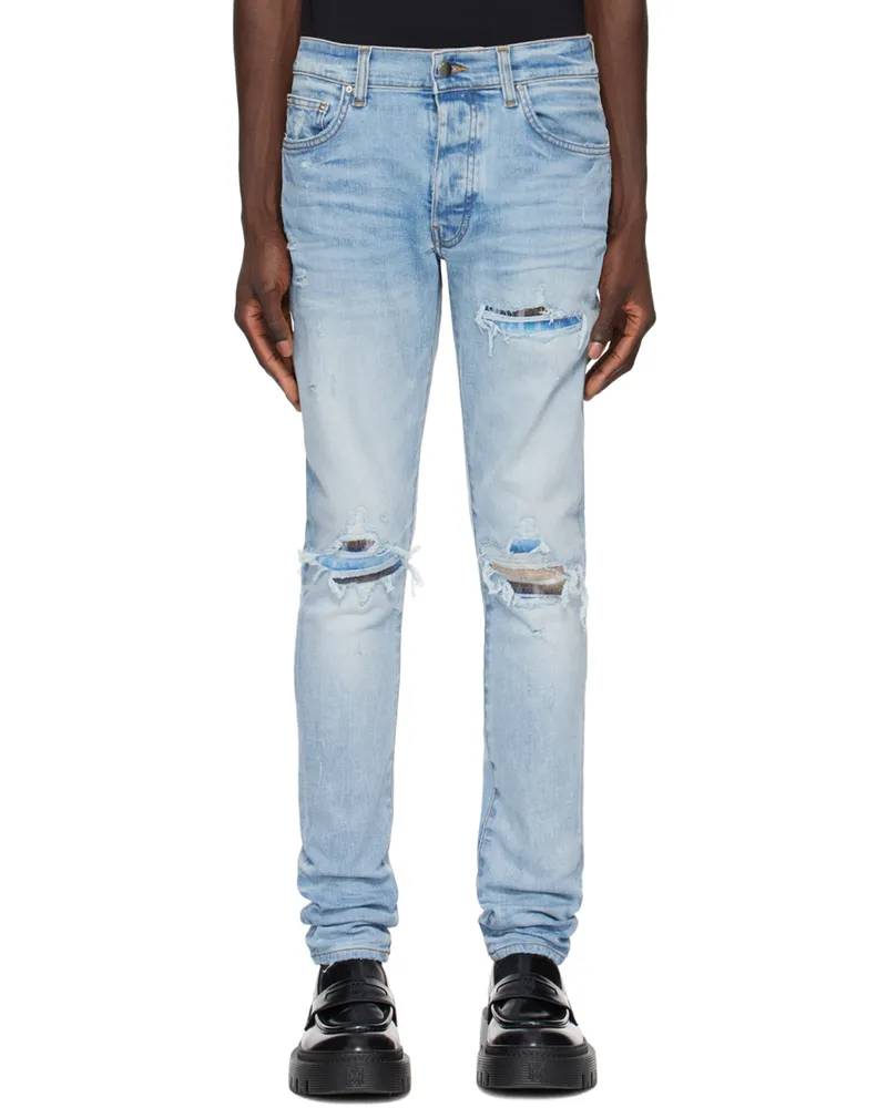 Amiri Blue MX1 Jeans Perfect