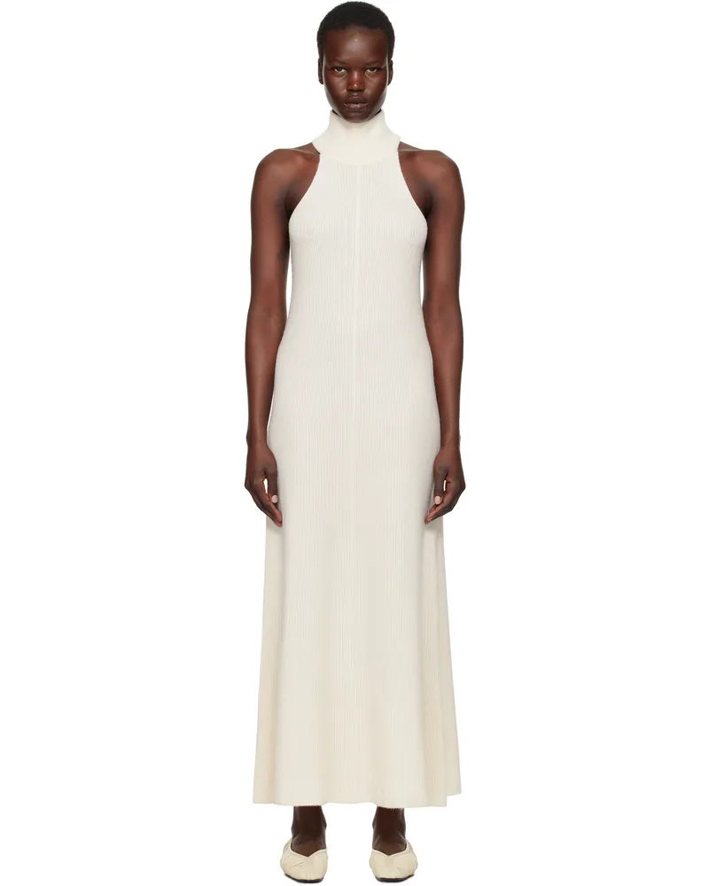 Lisa Yang Off-White Amannda Maxi Dress Cr