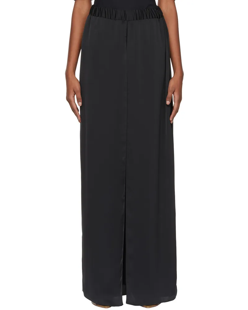 Rosetta Getty Black Slit Trousers Black