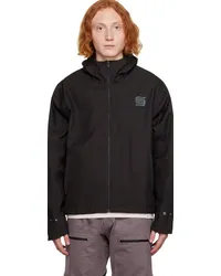 Olly Shinder Black Bonded Rain Jacket Black