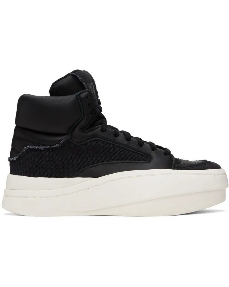 Y-3 Black Centennial Hi Sneakers Black