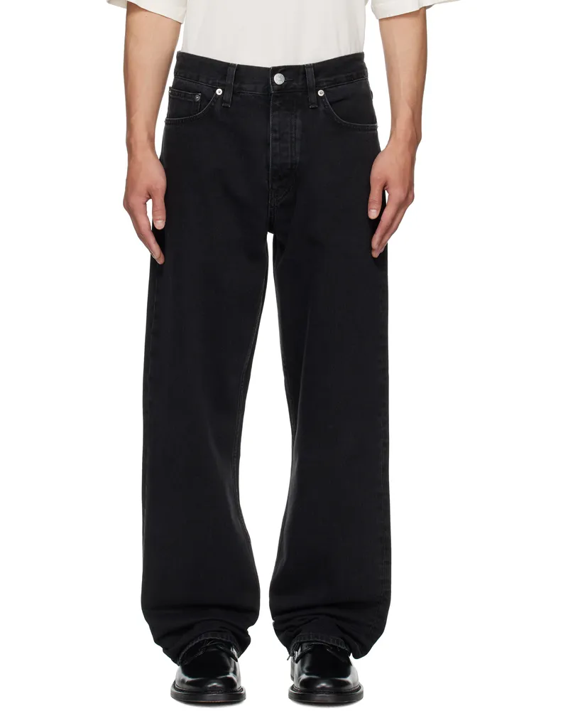 Sunflower Black Loose Jeans Black