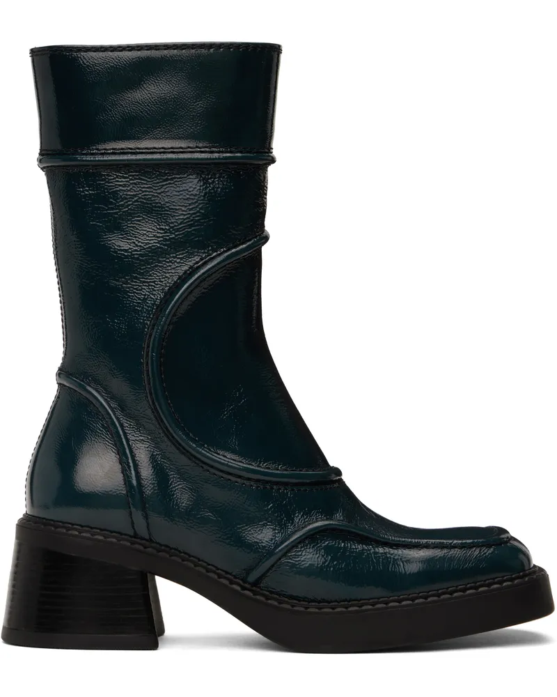 Miista Navy Malene Boots Navy