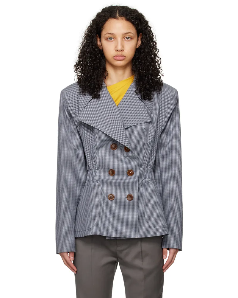 Vivienne Westwood Gray Ella Blazer P204