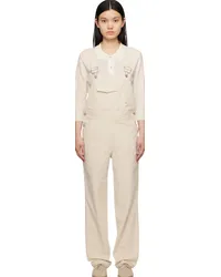 Nothing Written Off-White Toffe Overalls Cream