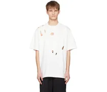 White Cutout T-Shirt