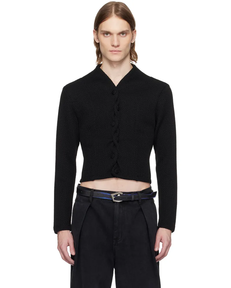 Adererror Black Product. 62 Cardigan Black