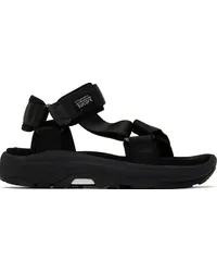 SUICOKE Black DEPA-Run Sandals Black