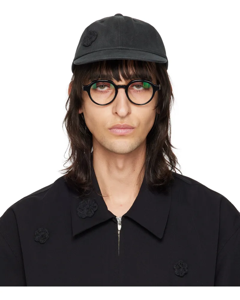 Song For The Mute Black 'Daisy' Baseball Cap Black