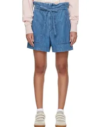 Étoile Isabel Marant Blue Ipolyte Shorts 30bu