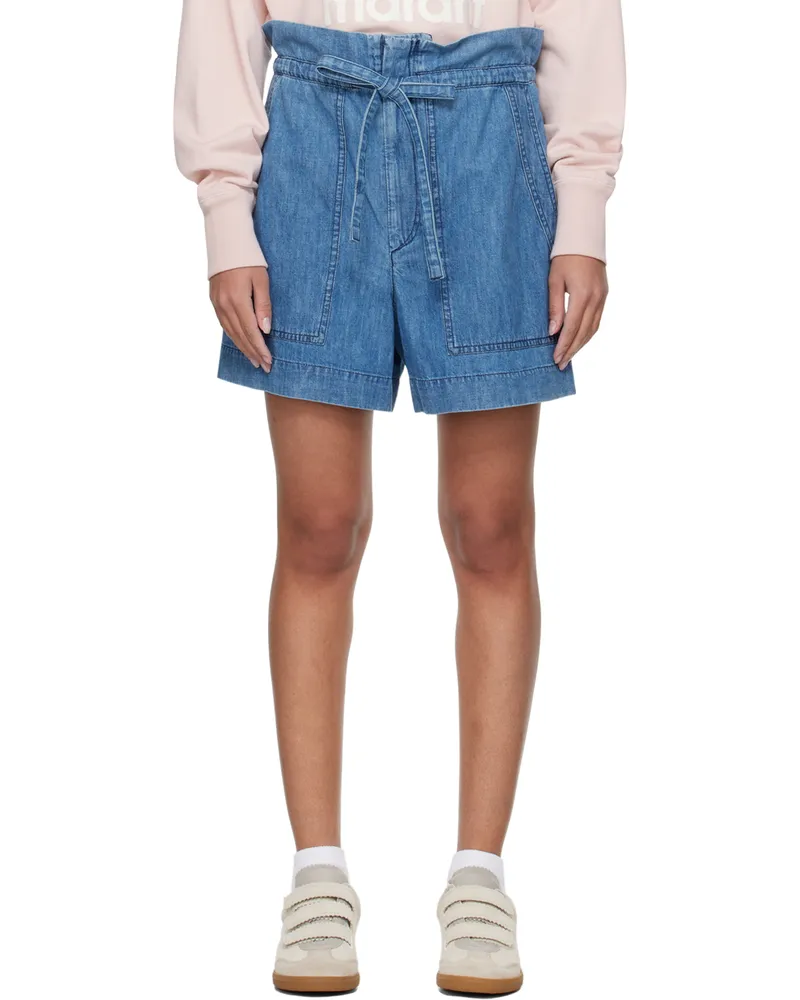 Étoile Isabel Marant Blue Ipolyte Shorts 30bu