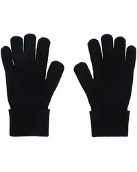 Ermenegildo Zegna Black Oasi Cashmere Gloves K09