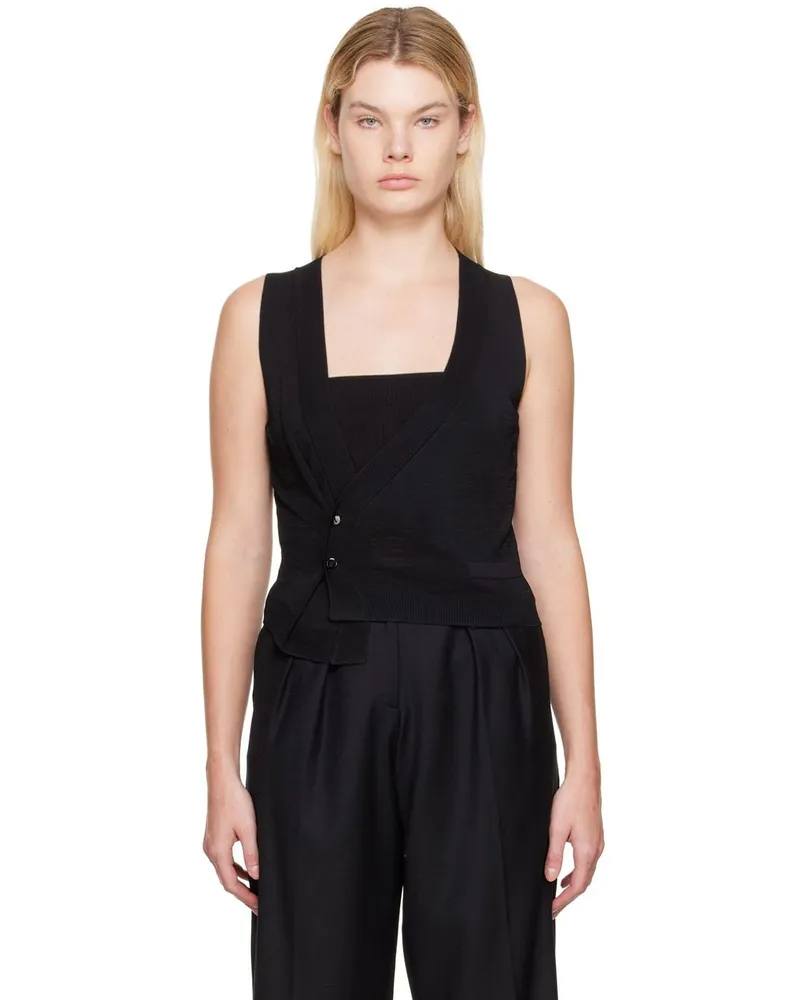 Aya Muse Black Cusqui Tank Top Black