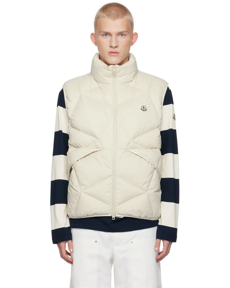 Moncler Beige Vendavel Down Vest 20n