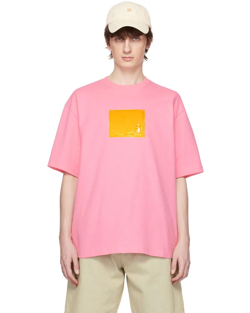 Acne Studios Pink Inflatable T-Shirt Bqu