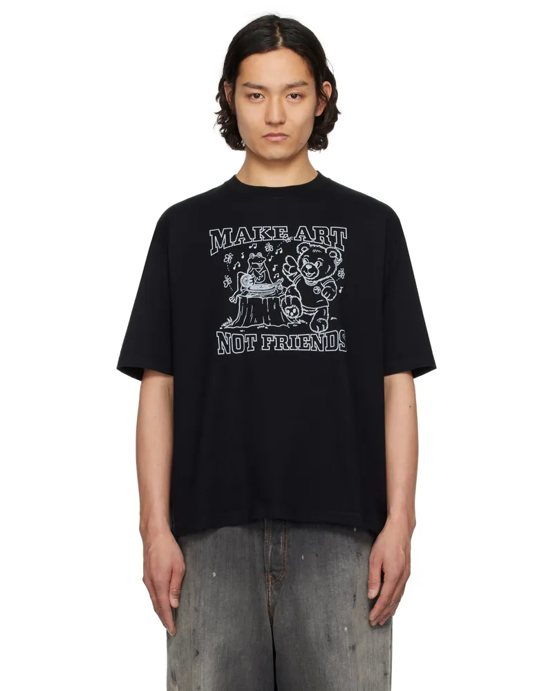 AMBUSH Black 'Make Art' T-shirt Black