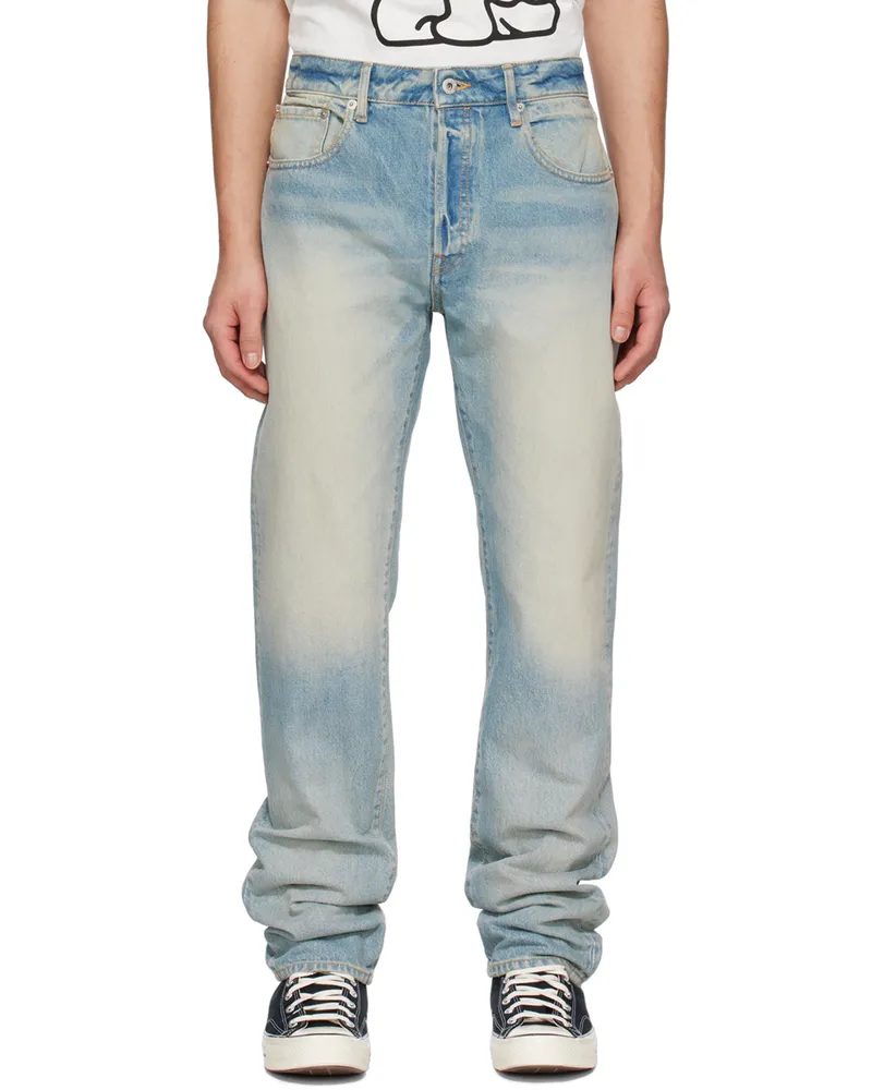 Kenzo Blue Kenzo Paris Bara Jeans Dy