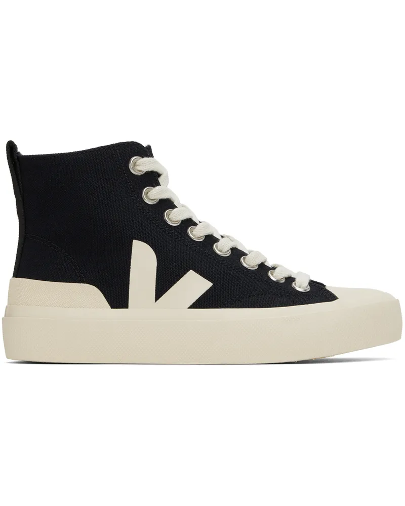 VEJA Black Wata II Canvas Sneakers Black