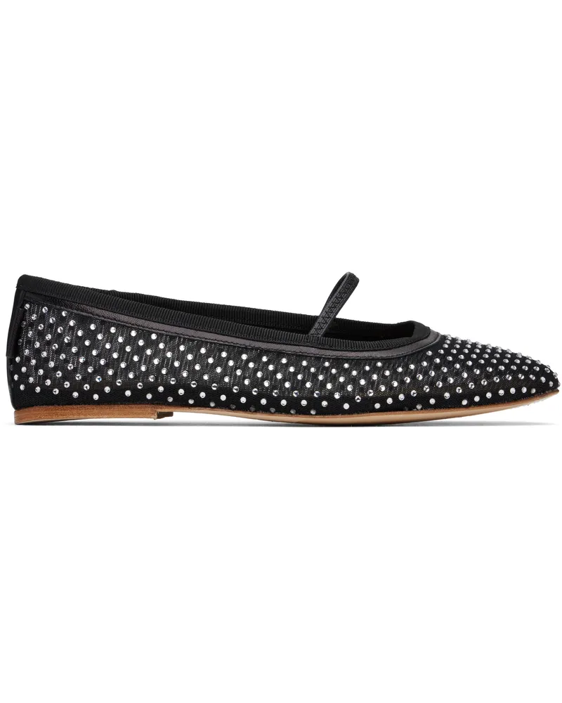 A.P.C. Black Swan Ballerina Flats Lzz
