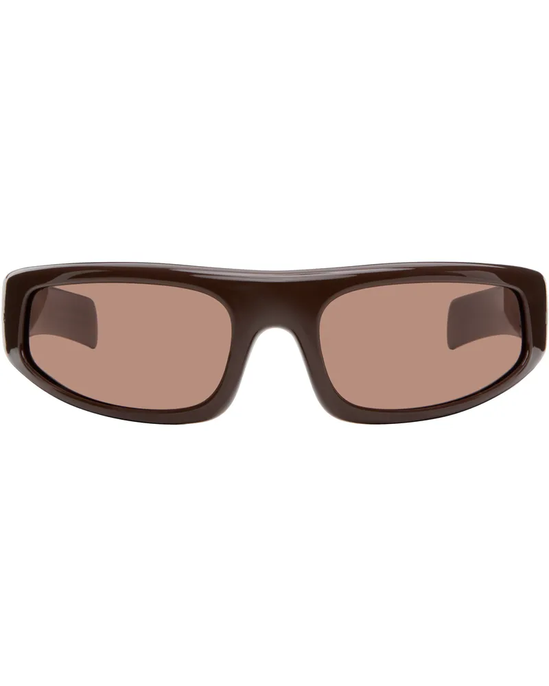 RETROSUPERFUTURE Brown Cerchietto Sunglasses F5w