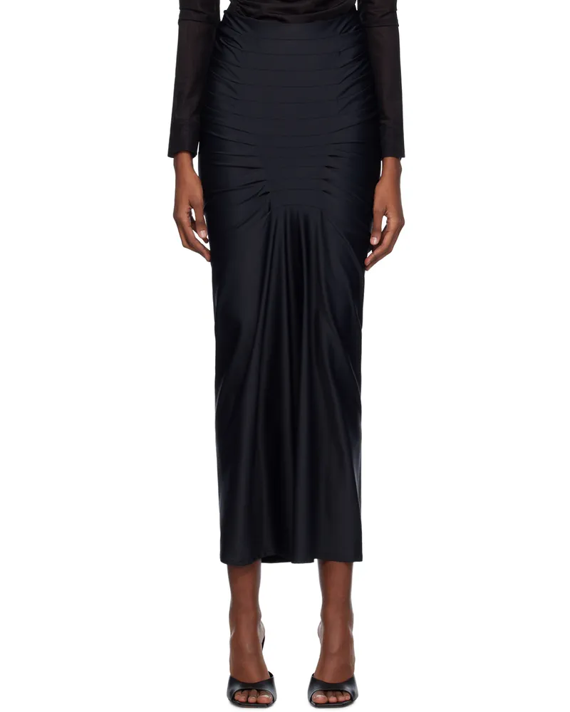 GAUGE81 Black Melia Maxi Skirt Black