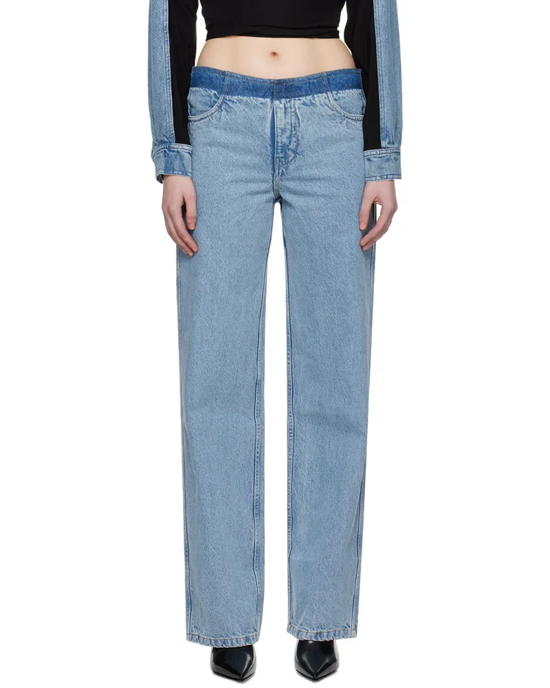 Christopher Esber Indigo Deconstruct Jeans Indigo