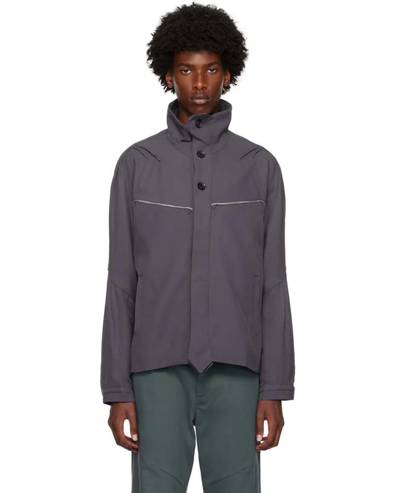KIKO KOSTADINOV Gray Ohne K-Dart Jacket Iron