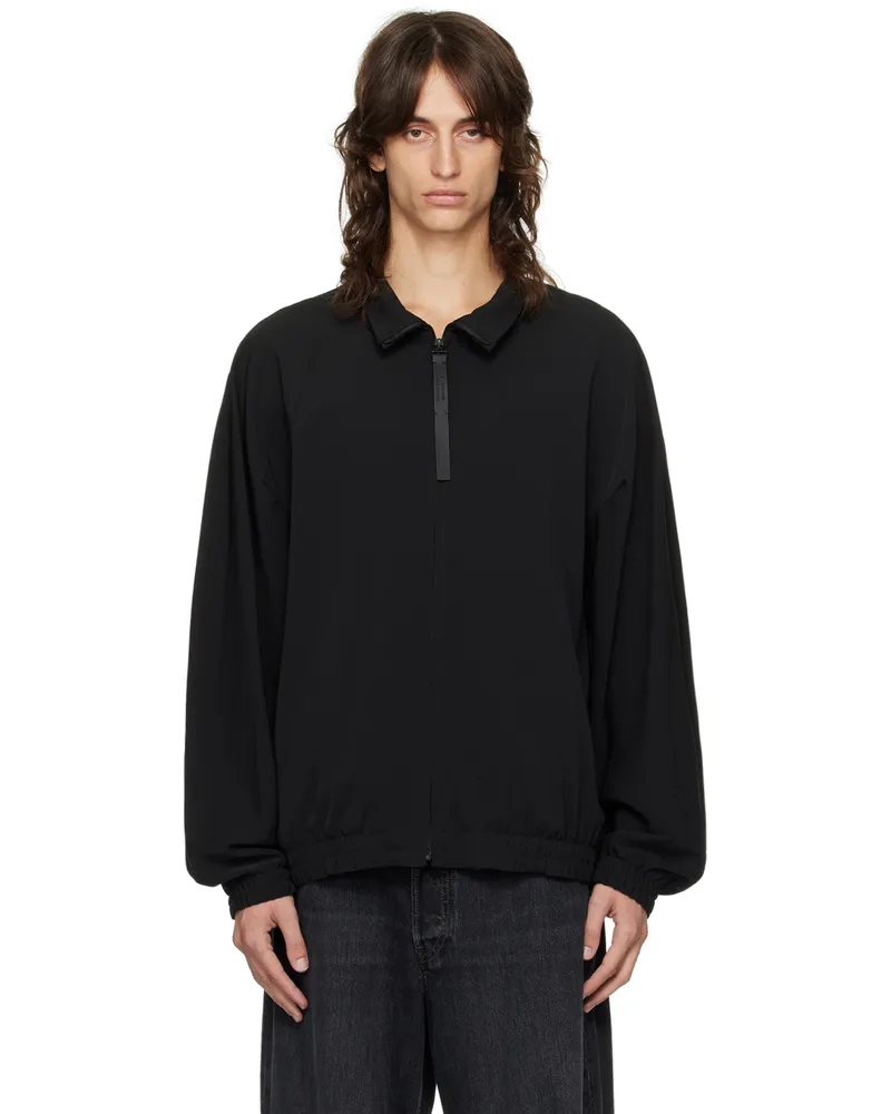 N.HOOLYWOOD Black Zip Jacket Black