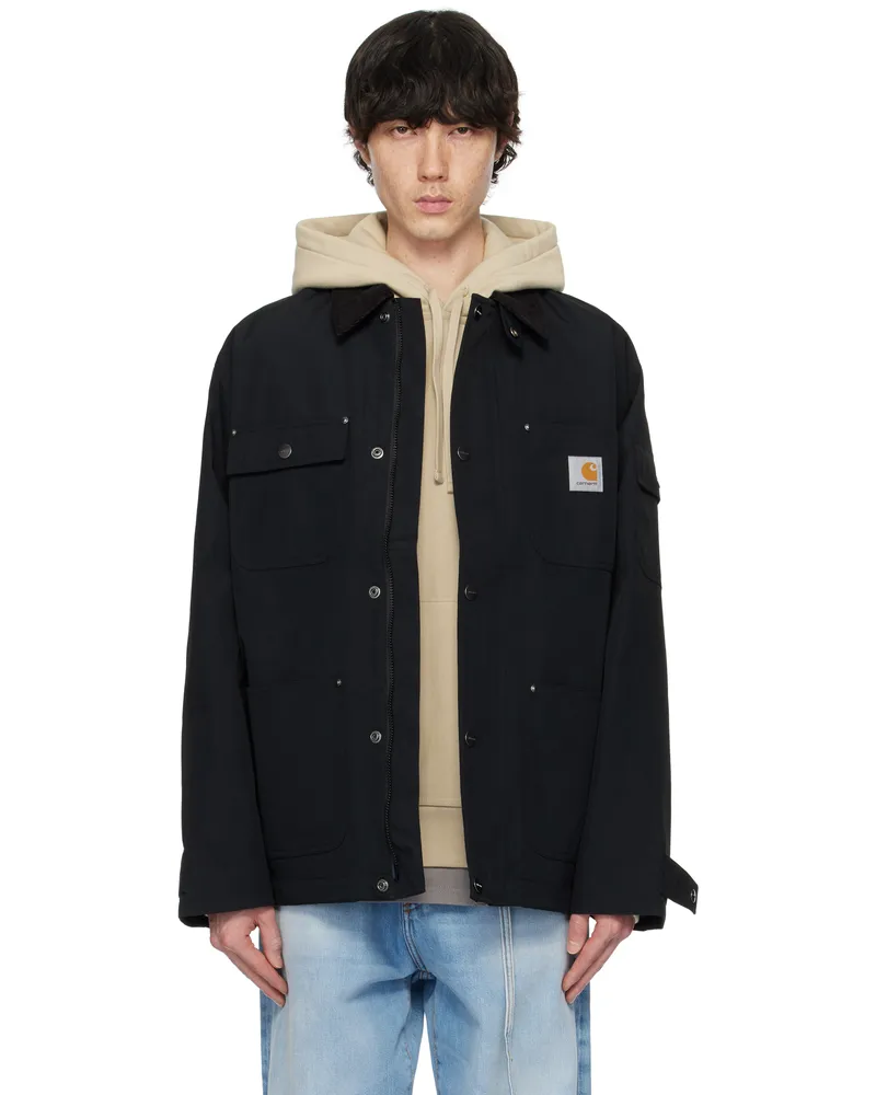 Carhartt WIP Black Clapton Jacket 00exx