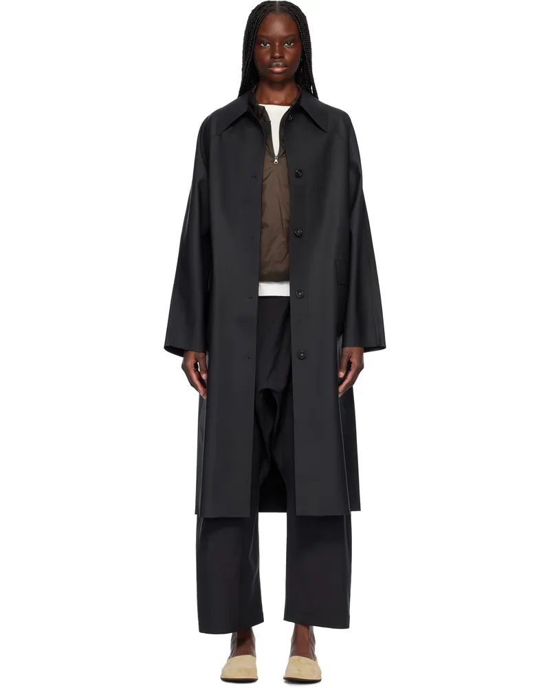 KASSL Black Original Below Rubber Coat 0001